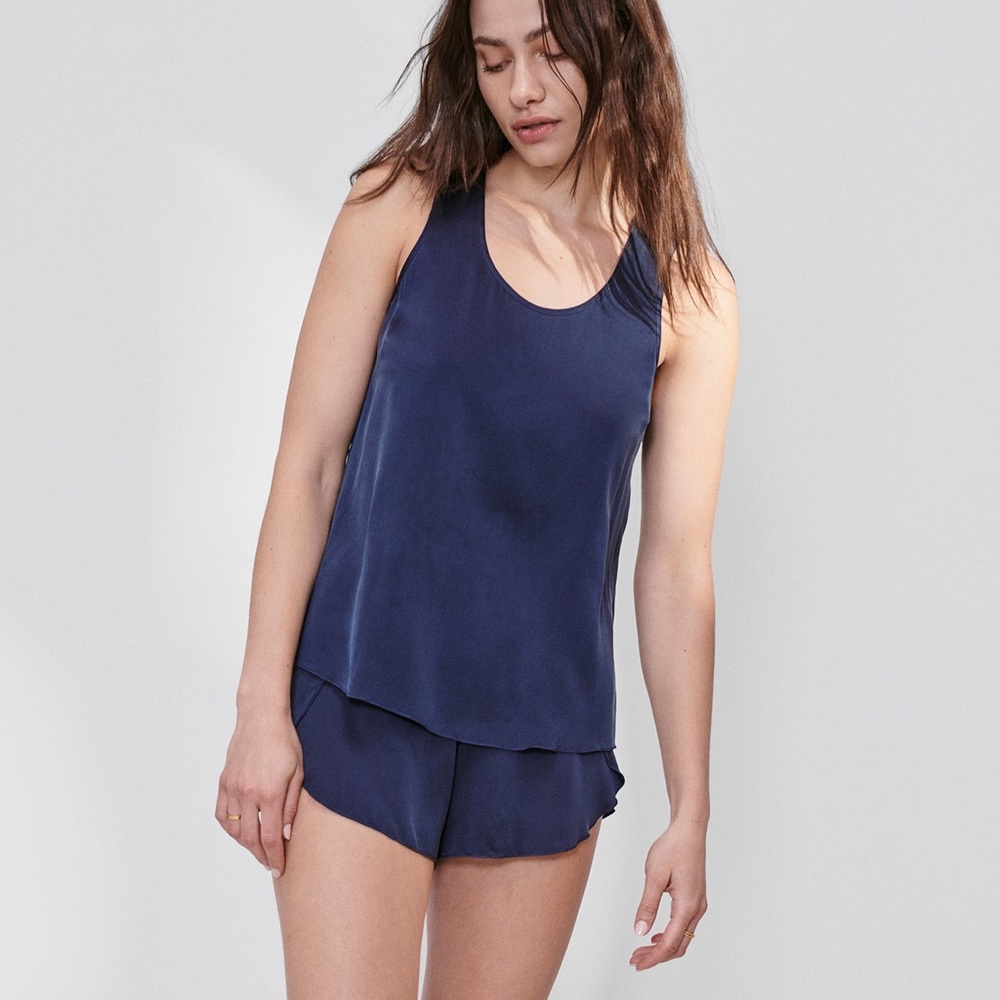 Lunya Navy Sleepwear Set